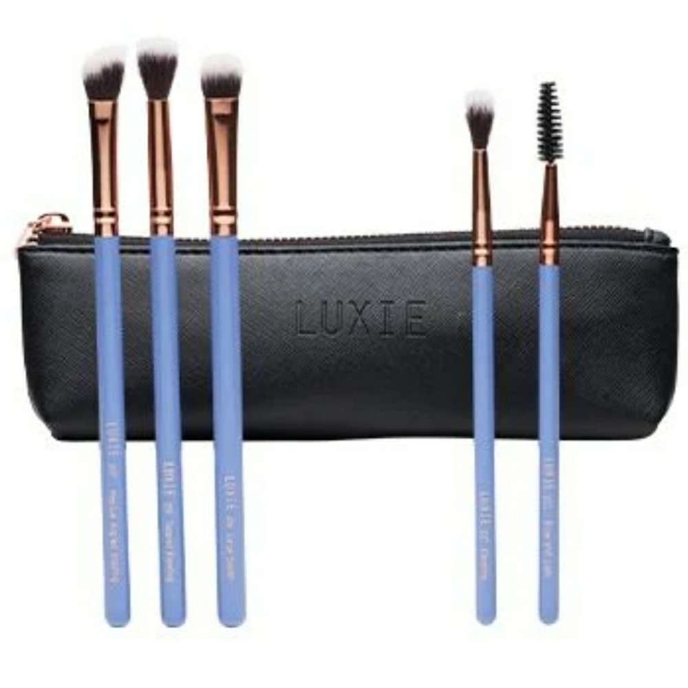 Luxie Wonderlust brush eyebrush set